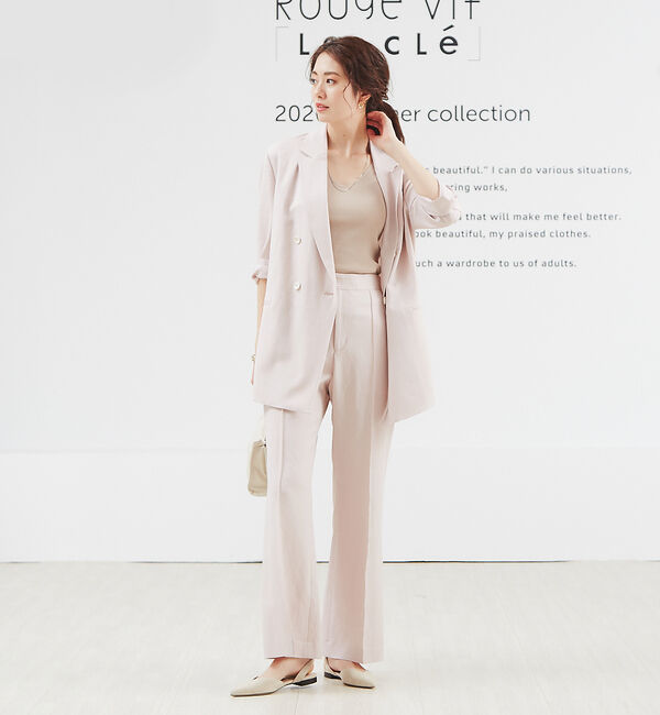 Rouge vif「バックストラップフラット」|パンプス|