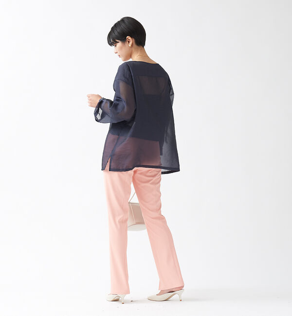 Rouge vif「シアープルオーバー」|シャツ・ブラウス|