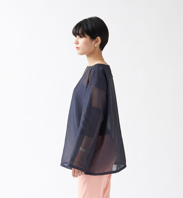 Rouge vif「シアープルオーバー」|シャツ・ブラウス|