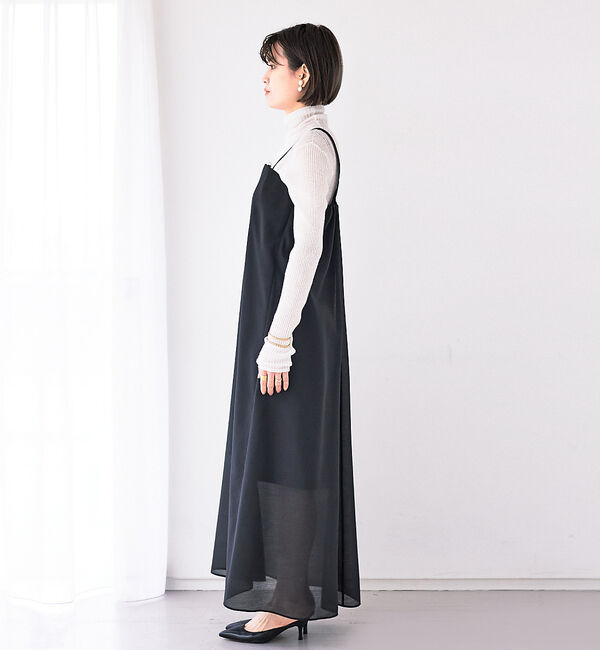 Rouge vif「【BELLE ROBE】シアーリボンワンピース」|ワンピース|