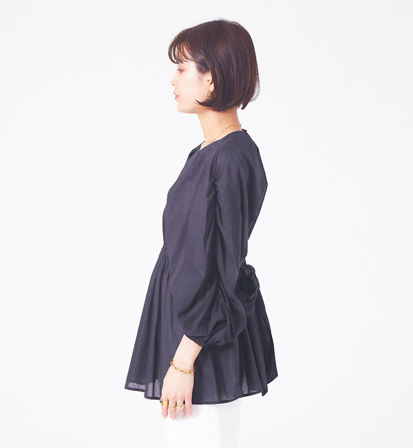 Rouge vif「コーマローンワッシャーブラウス」|シャツ・ブラウス|