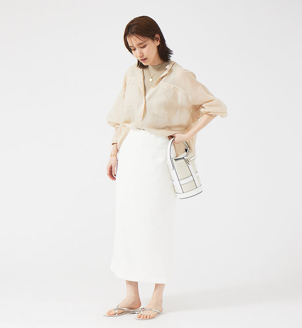 Rouge vif「【XSサイズ展開】4WAYストレッチタイトスカート」|スカート|