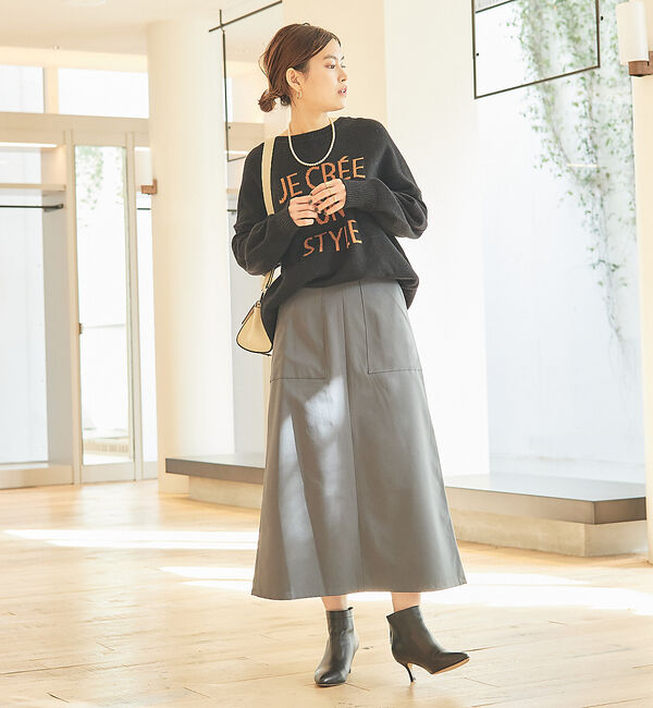 Rouge vif「ストレッチフレアスカート」|スカート|