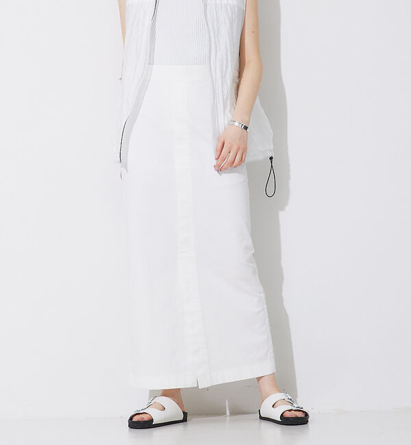 Rouge vif「ストレッチチノタイトスカート」|スカート|ホワイト