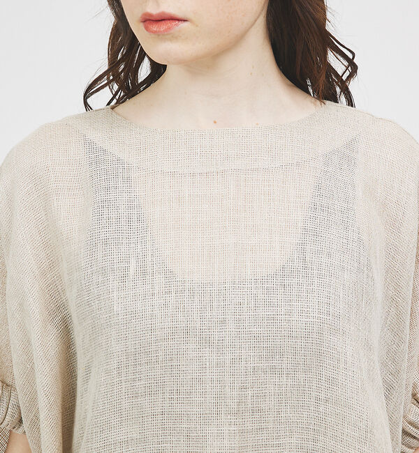 Rouge vif「【MICA&DEAL /マイカアンドディール】リネンポンチョ」|その他|