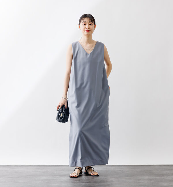 Rouge vif「バックドレープワンピース」|ワンピース|