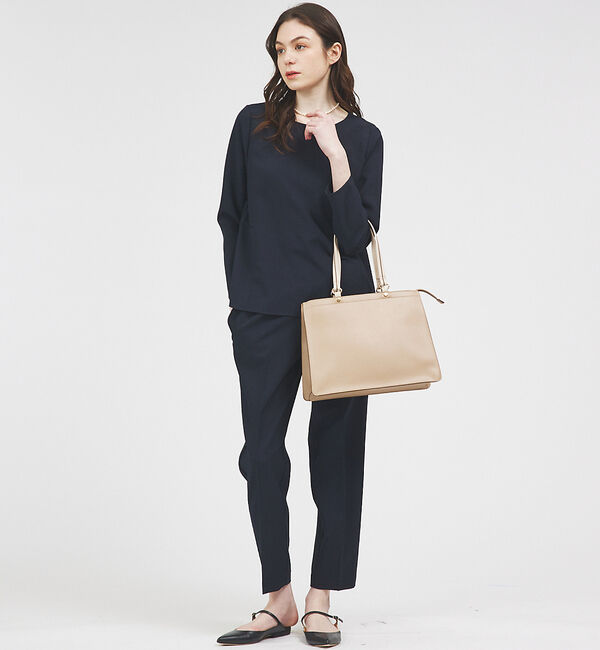 Rouge vif「【MICA&DEAL /マイカアンドディール】バッグプリーツセットアップ」|その他|ネイビー