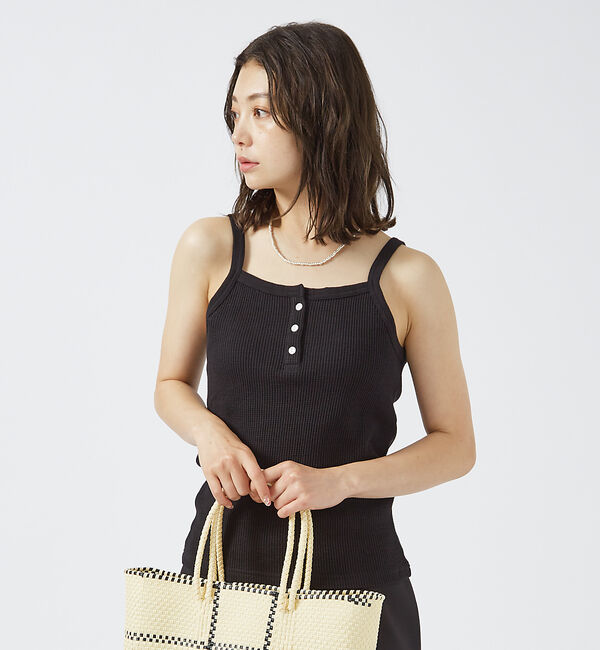 Rouge vif「【FRUIT OF THE LOOM】サーマルキャミソール / ワッフル / コ」|キャミソール|