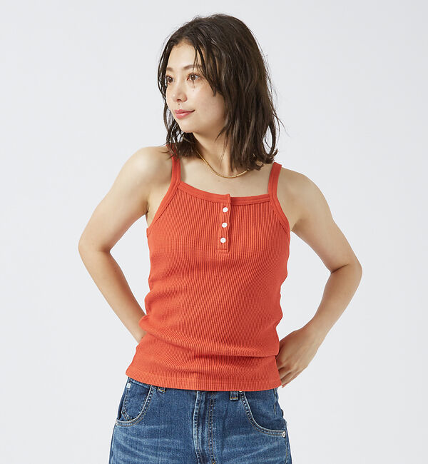 Rouge vif「【FRUIT OF THE LOOM】サーマルキャミソール / ワッフル / コ」|キャミソール|