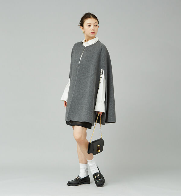 Rouge vif「シアーレイヤードサテンミニスカート」|スカート|