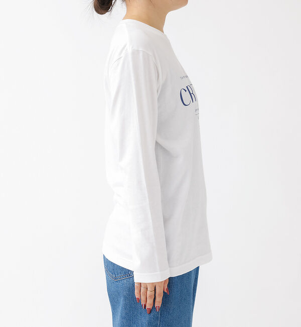 Rouge vif「シンプルロゴプリントロンT」|Tシャツ・カットソー|