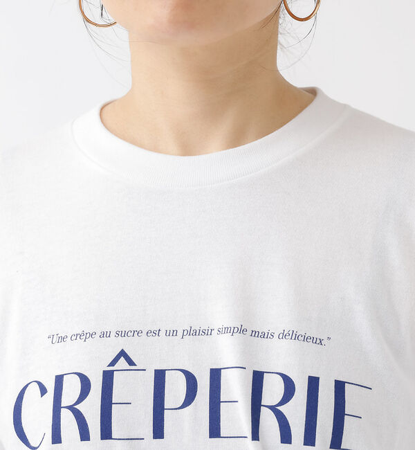 Rouge vif「シンプルロゴプリントロンT」|Tシャツ・カットソー|