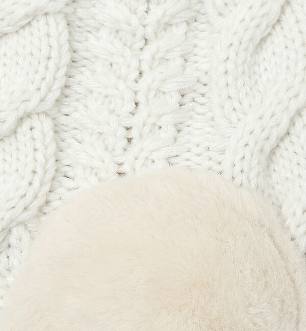 Rouge vif「【RUBEN / ルーベン】イヤーマフ付き裏ボアニットキャップ / RUS-80」|その他|