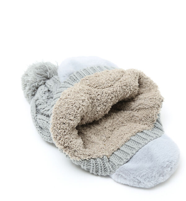 Rouge vif「【RUBEN / ルーベン】イヤーマフ付き裏ボアニットキャップ / RUS-80」|その他|