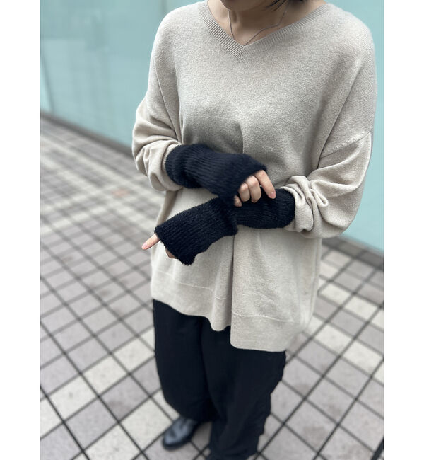 Rouge vif「【一部店舗限定】ラメニットアームウォーマー」|手袋|