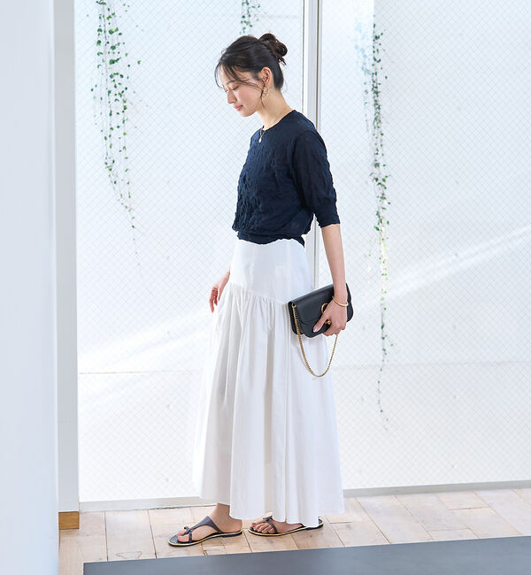 Rouge vif「ボリュームギャザースカート」|スカート|