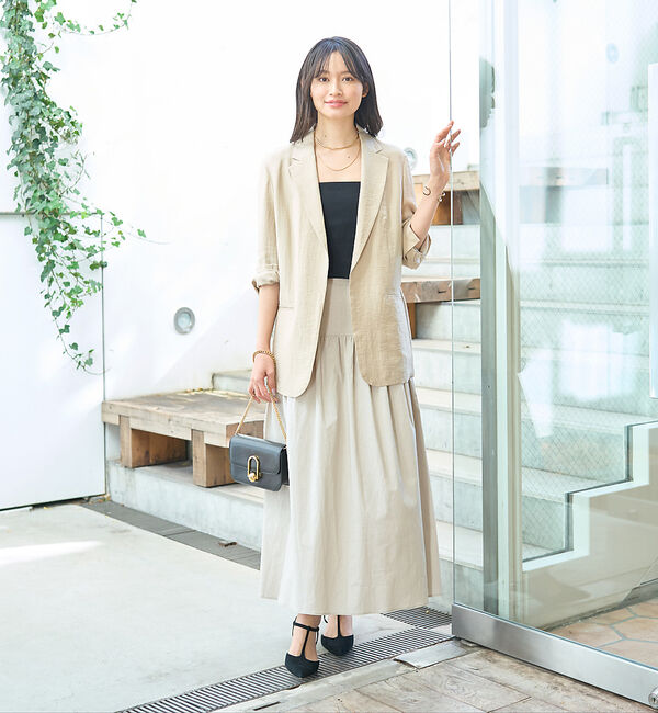 Rouge vif「ボリュームギャザースカート」|スカート|