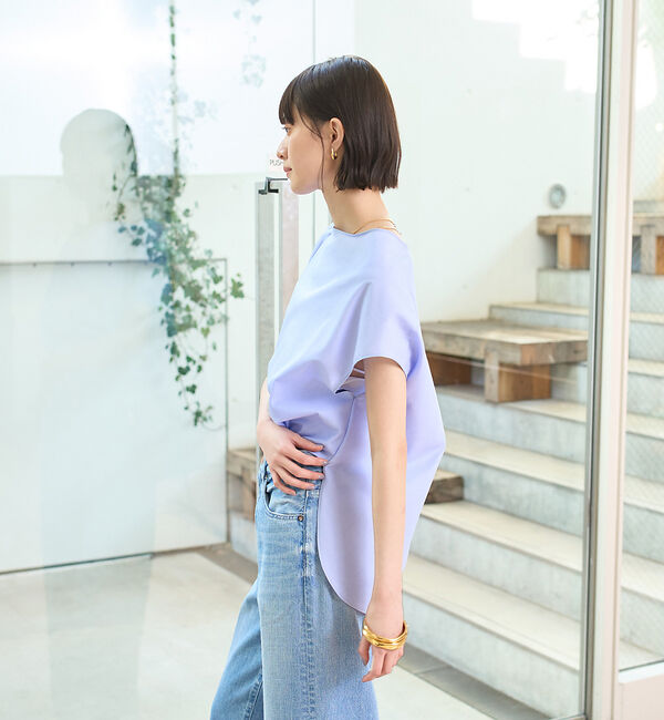 Rouge vif「ドレープカラーブラウス」|シャツ・ブラウス|