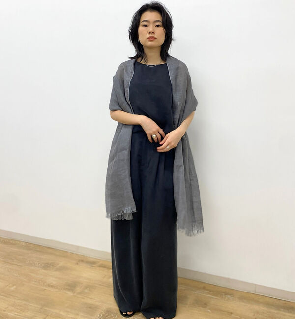 Rouge vif「【The Bagmati/ザ バグマティ】リネンストール」|マフラー|