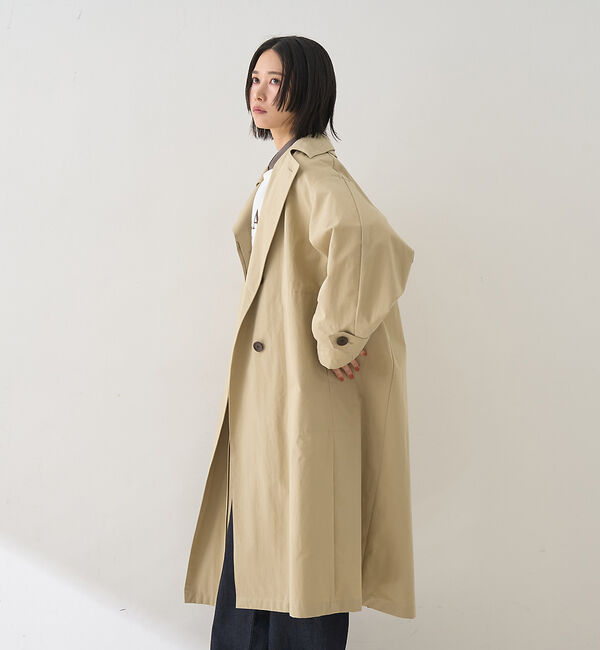 Rouge vif「撥水フォルムステンカラーコート」|ステンカラーコート|