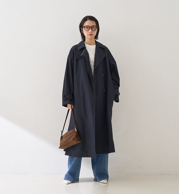 Rouge vif「撥水フォルムステンカラーコート」|ステンカラーコート|