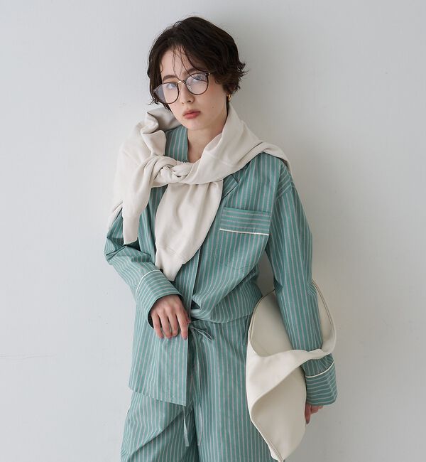 Rouge vif「【CHIMERE/シメール】レザーワイドワンハンドル」|ハンドバッグ|