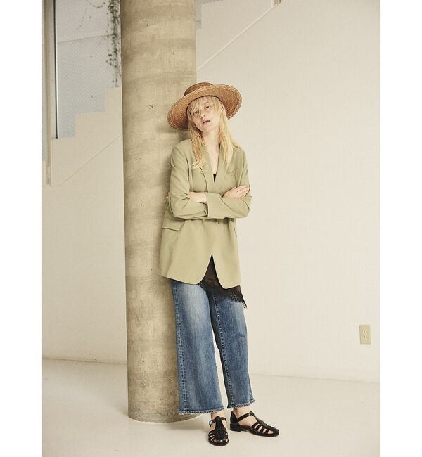 Rouge vif「デザインライトジャケット」|テーラードジャケット|