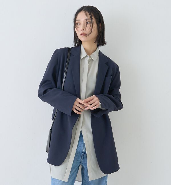 Rouge vif「デザインライトジャケット」|テーラードジャケット|