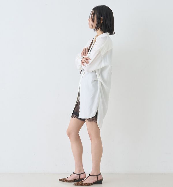 Rouge vif「【セットアップ対応】レースサテンショートパンツ」|その他|