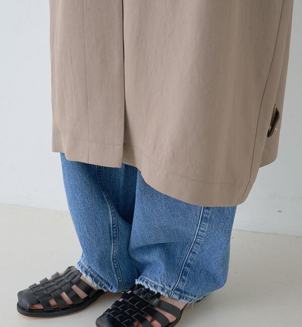 Rouge vif「【2サイズ展開】ステンカラーロングコート」|ステンカラーコート|