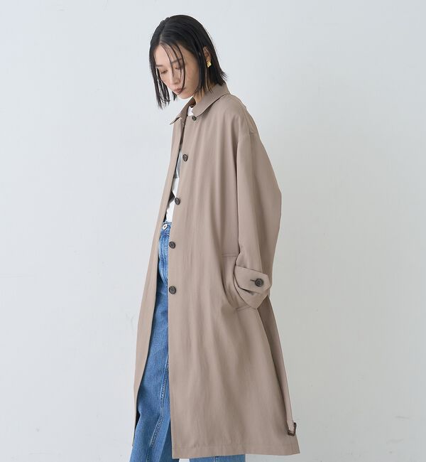 Rouge vif「【2サイズ展開】ステンカラーロングコート」|ステンカラーコート|