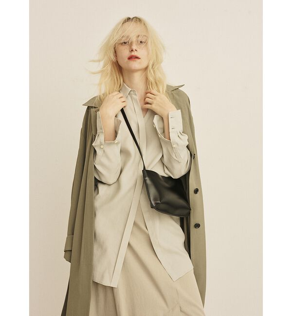 Rouge vif「【2サイズ展開】ステンカラーロングコート」|ステンカラーコート|