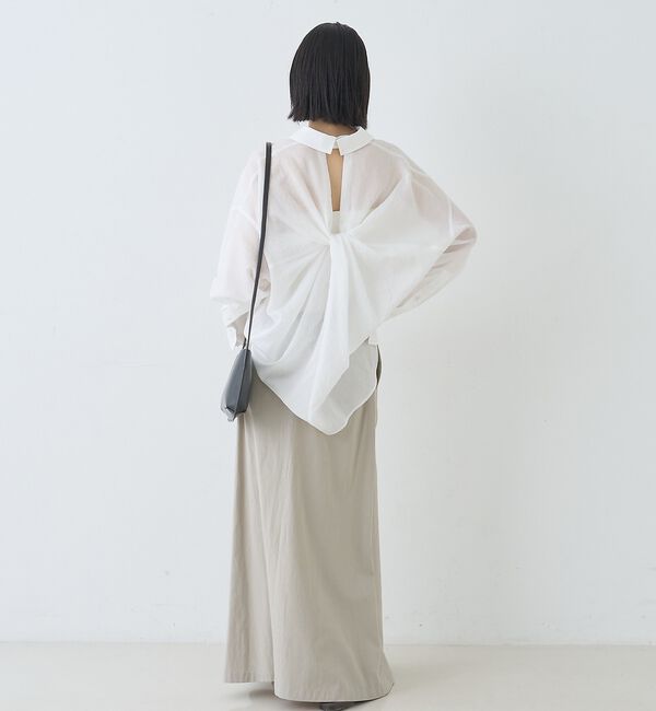 Rouge vif「【2026SS新作】【人気追加】バックツイストシャツ」|シャツ・ブラウス|