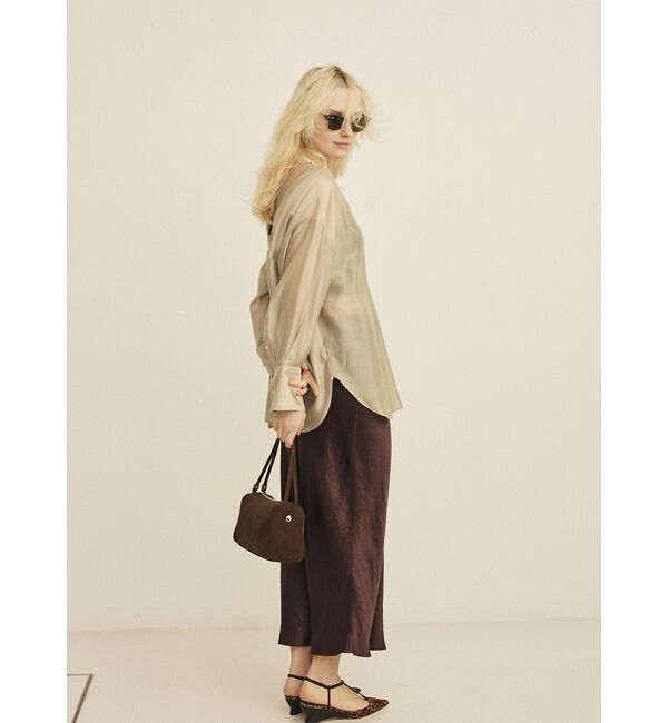 Rouge vif「【2026SS新作】【人気追加】バックツイストシャツ」|シャツ・ブラウス|