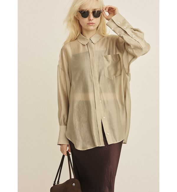 Rouge vif「【2026SS新作】【人気追加】バックツイストシャツ」|シャツ・ブラウス|