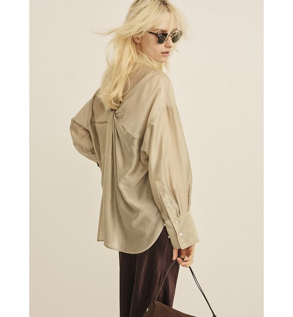 Rouge vif「【2026SS新作】【人気追加】バックツイストシャツ」|シャツ・ブラウス|