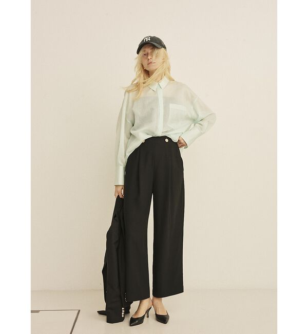 Rouge vif「【2026SS新作】【人気追加】バックツイストシャツ」|シャツ・ブラウス|