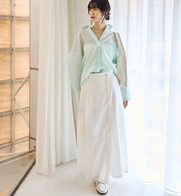 Rouge vif「【2026SS新作】【人気追加】バックツイストシャツ」|シャツ・ブラウス|