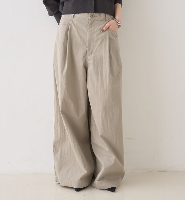 Rouge vif「2WAYサスペンダータックワイドパンツ」|その他|