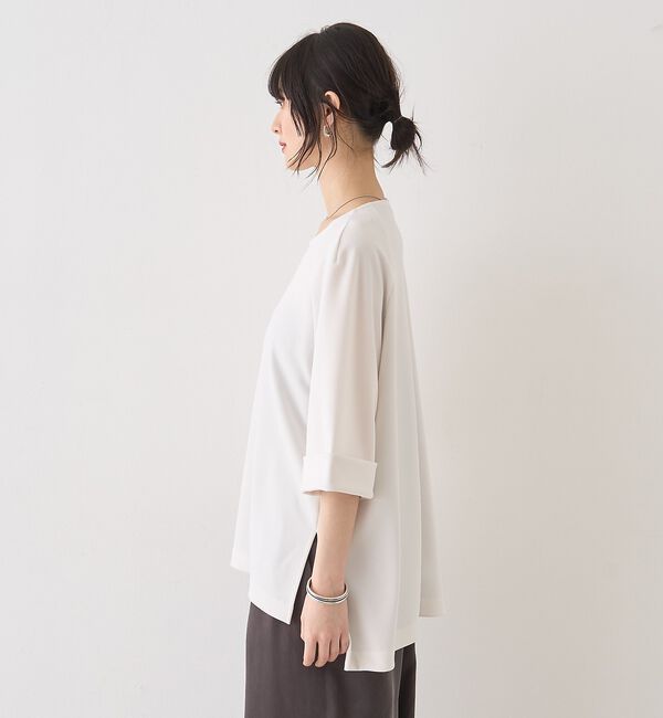 Rouge vif「ダンボールゆったりブラウス/カットソー/半袖」|シャツ・ブラウス|