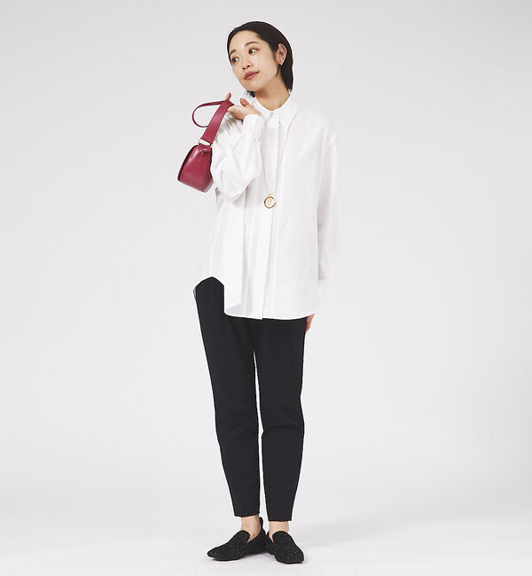 qualite「【大好評により今季も登場】2WAYバックピーチタックパンツ」|その他|