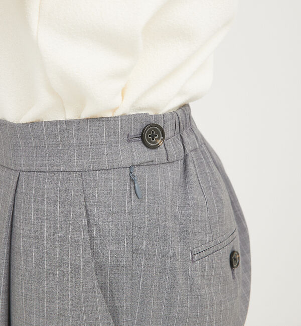 qualite「ウールトロセンタープレスパンツ」|その他|