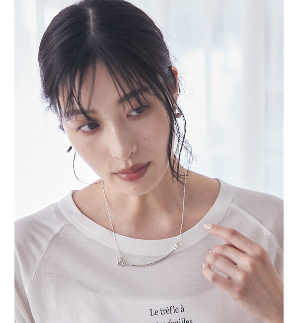 qualite「【JAMIRAY】MOON STICK NK SV シルバーネックレス」|ネックレス|シルバー