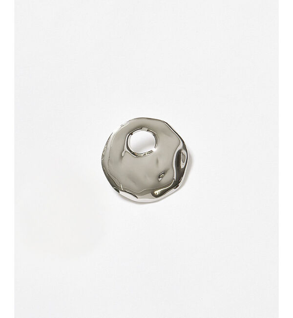 qualite「ステンレスサークルブローチ/ゴールド/シルバー」|その他|シルバー