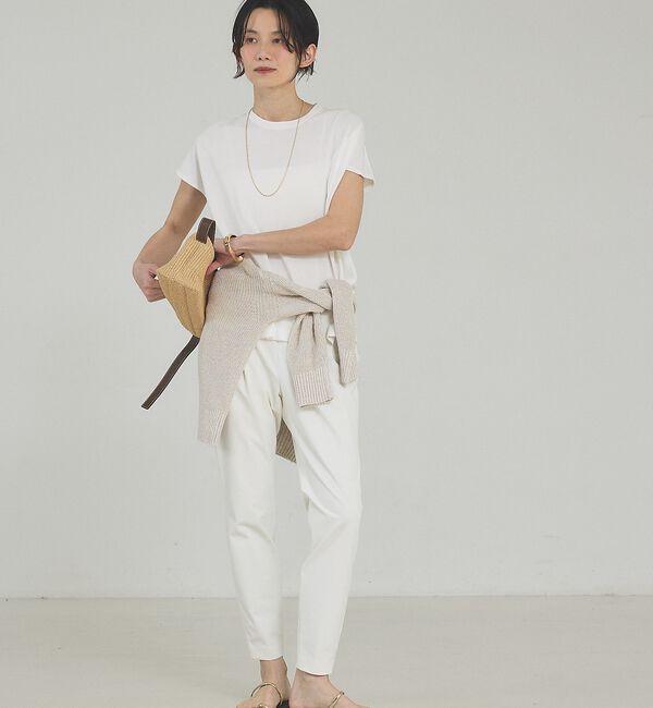 qualite「【大人気パンツが今年も登場！新色追加】2WAYストレッチタックパンツ」|その他|