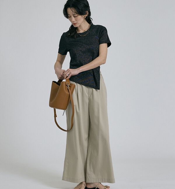 qualite「【接触冷感＆セットアップ対応】ライトデニムパンツ」|その他|