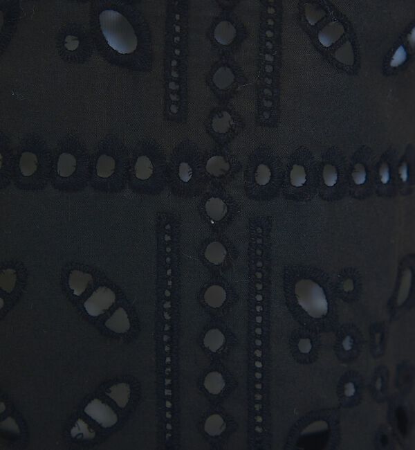 qualite「【セットアップ対応】エンブロイダリーノースリーブブラウス【予約】」|キャミソール|