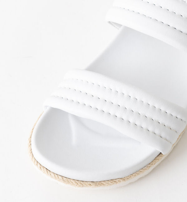 AU BANNISTER「【販売店舗限定】クッションベルトフットベットサンダル」|サンダル|