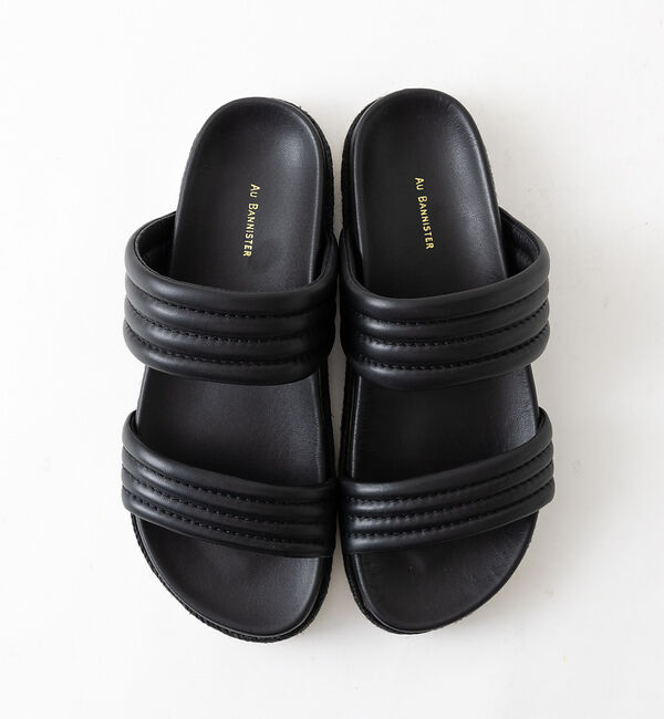 AU BANNISTER「【販売店舗限定】クッションベルトフットベットサンダル」|サンダル|