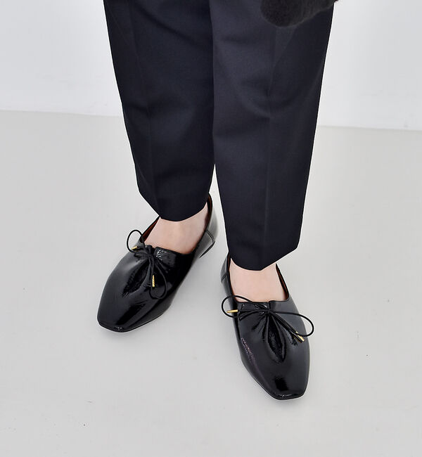 AU BANNISTER「レースアップ ソフトバブーシュ」|その他|ブラック系その他2